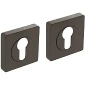 Intersteel Deurbeslag | Cilinderrozet | (Zamak, Antraciet)