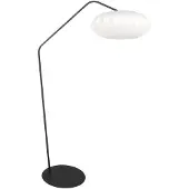 Anne Light & Home Vloerlamp Zig Zag Zwart Met Witte Kap Ø 60cm