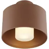 SLV Design plafondlamp Photoni Cyl roestbruin
