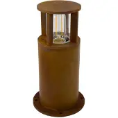Ks Verlichting Ronde tuinlamp Marina 30 corten