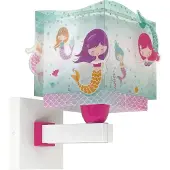 DALBER Wandlamp voor kinderen Mermaids