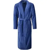 Cawö badjas blauw sjaalkraag