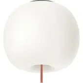 Kdln Plafondlamp , Kushi XL, dimbare, Wit, Woonkamer, Glas, Designer