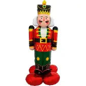 Amscan folieballon Notenkraker junior 127 cm rood