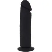 Kiotos Cox Siliconen Dildo met zuignap 23 x 5 cm – zwart