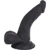 Kiotos Cox - Dildo 16 x 4 cm - Zwart