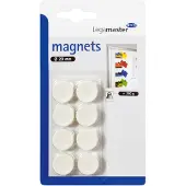 Lega Whiteboardmagneten 20mm Lega Wit