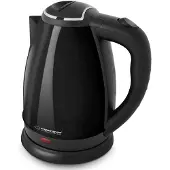 Esperanza Waterkoker EKK113K Zwart Roestvrij staal Plastic 1800 W 1,8 L