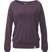 Yogistar Yoga-Longsleeve "ala" - elderberry S Loungewear shirt