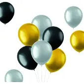 Folat - ballonnen Rich Metallics 33 cm - 50 stuks