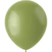 Folat - ballonnen Olive Green 33 cm - 50 stuks