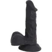 Kiotos COX - Dildo 18,5 x 4 cm - Zwart