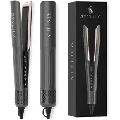 Stylila Refurbished | AirStraight - Stijltang Wet-to-Dry - 2-in-1 Droog & Stijl - Zwart
