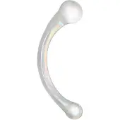 Sensual Glass - Sensual Glass - Glazen Dildo Wanda - Transparant