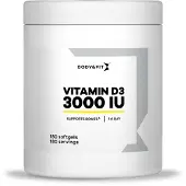 Body & Fit Vitamine D3 - 3000 Iu 180 Capsules
