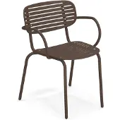 Emu Mam fauteuil staal 4 stuks