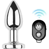 Kiotos - Vibrerende Buttplug - Oplaadbaar & Waterproof - Aluminium