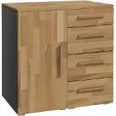 Hasena Accessoires Qunito ladekast massief hout 90x50x85 cm - gedeeltelijk gemonteerd