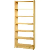 Möbilia boekenkast - 80 cm breed, verkrijgbaar in 3 hoogtes: 100 / 170 / 200 cm