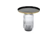 Concept Alina bijzettafel messing glas