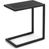 Spinder Daniel Divani bijzettafel staal zwart
