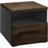 Hasena Accessoires Onia nachtkastje massief hout 45x50x41 cm - gemonteerd