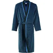 Cawö Badjas 4839 Kimono Men Blauw Zwart-52