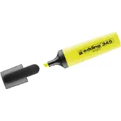 Edding markeerstift 345 geel, doos van 10 stuks