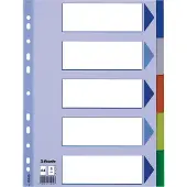 Leitz tabbladen 5 tabs 20 stuks