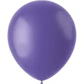 Folat ballonnen 33 cm latex donkerpaars 100 stuks