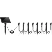 Lumisky Set van 8 gekoppelde zonne-spotlights 100LM ROUNDY MINI