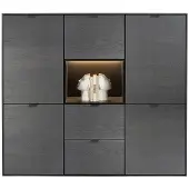 Xooon Elements highboard 150 cm 5-deurs/LED