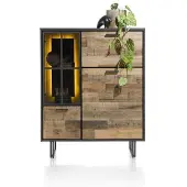 Henders & Hazel Avalon highboard met LED HPL/metalen frame 150x120 cm