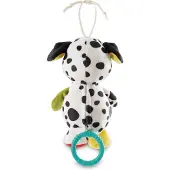 Nici Music Box Dalmatian On Header Card Teddy 18 Cm Geel Kinderen