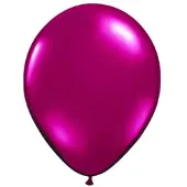 Folat - Burgundy wijnrode metallic ballonnen - 50 stuks