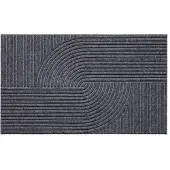 Overig Deurmat Ramada Curves Antraciet 45 X 75 Cm