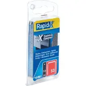 Rapid Nr. 53 dundraadnieten RVS 10 mm, 1.080 stuks - 40109511 - 40109511