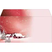 Sigel Silent Night Enveloppen 11 x 22 cm Kleurenassortiment 50 Stuks