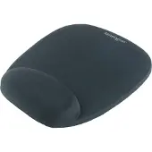 Kensington Muismat met Schuim Polssteun 62384 Zwart