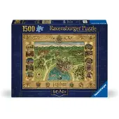 Ravensburger Harry Potter De kaart van Zweinstein