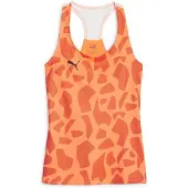Puma Team Liga Padel Graphic Sleeveless T-shirt Oranje S Vrouw