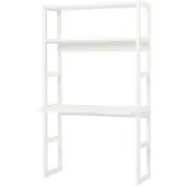 Hoppekids STOREY sectie met 2 planken en bureau.