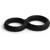 Sport Fucker - Enigma Ring - Siliconen Cockring - Zwart