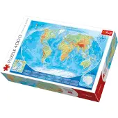 Trefl Wereldkaart Puzzel - 4000 Stukjes