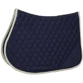 Kentucky Horsewear Horsewear - Zadeldoek softshell onion quilt jumping marine-beige
