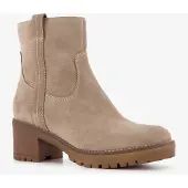 Harper suède dames boots beige maat 37