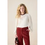 Sissy-Boy Witte blouse met pofmouwen | Maat: L