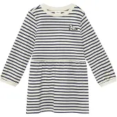 s.Oliver Jurk crème / navy / zwart / zilver