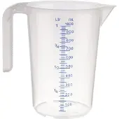 Aps Maatbeker STACKABLE, 1,0 liter, transparant, Maatbekers, Transparant