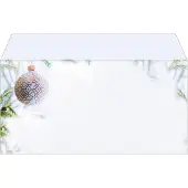 Sigel Kerstenveloppen &amp;quot;Winter Mood&amp;quot;, 50 enveloppen zonder venster, DL 110 x 220 mm, inkjet- &amp;amp; laserprinter